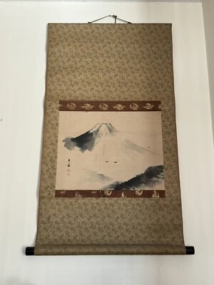 Japanese Hanging Scroll Antique - Image 1 of 4