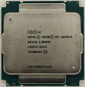 Intel Xeon E5-2695 v3 2.3GHz 14-Core Processor CPU LGA2011 SR1XG - Picture 1 of 2