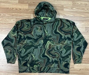 No Boundaries Hoodie Sweatshirt Swirl Camouflage Marble Print Oversized XL - Picture 1 of 2