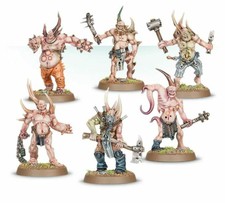 Warhammer 40k 6 poxwalkers Death Guard Conquest Easy to build 40000