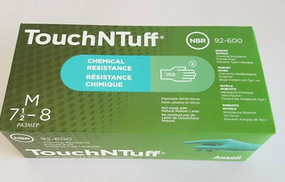 Ansell 92-600 Nitril Einweghandschuhe Einmalhandschuhen TouchNTuff Gr. M 100 St.