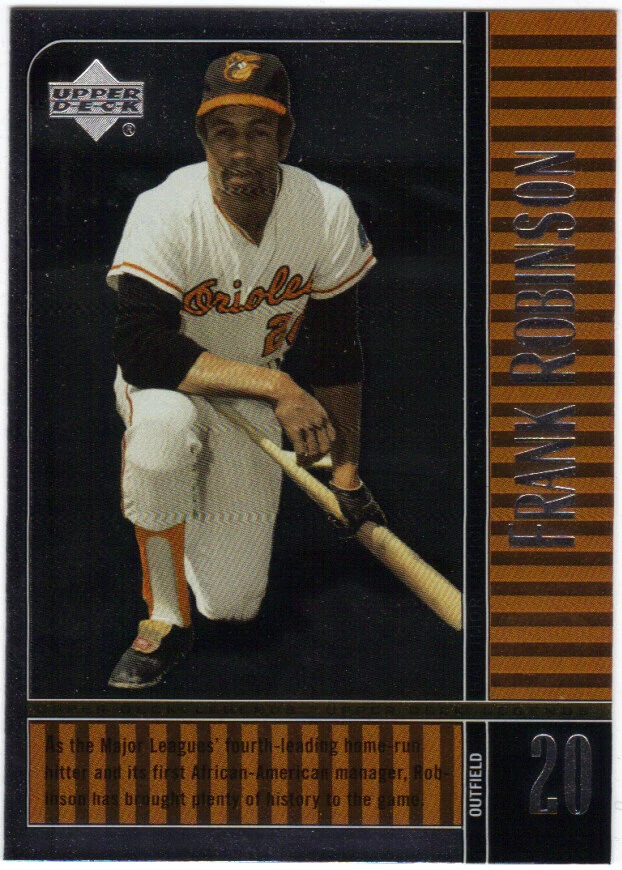 FRANK ROBINSON 2000 UPPER DECK LEGENDS Card #50 NM-MT Condition - Image 1 of 1