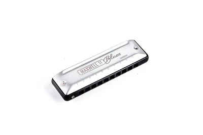 EASTTOP MAXWELL ST Blues Harmonica Professional 10 Holes Blues Harp Mouth Organ - Image 1 of 4