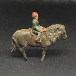 Britains Boy Riding Shetland Pony, (DB 180) Front Right Leg Broken See Notes - Picture 1 of 8