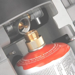 Adaptador de bote para tanque de gas propano adaptador de recarga salida de botella - Imagen 1 de 12
