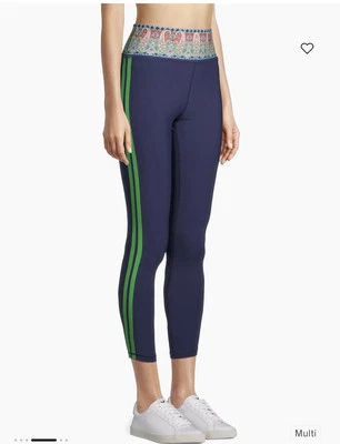 Johnny Was, Bee Active, Breamar Night Striped, Crop Leggings, Größe Small, Neu mit Etikett - Bild 1 von 4