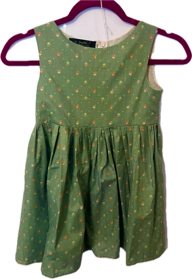 Vestido floral vintage años 50 floral para niñas pequeñas Foto 1 de 1