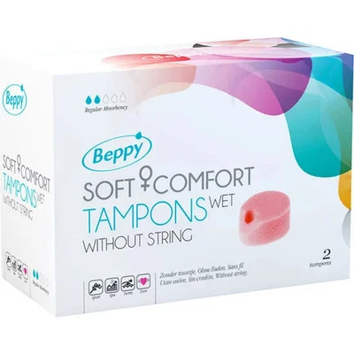 Hygienic Tampon Beppy - Soft Comfort Tampons Wet 2units - Standard US/CE - Image 1 of 4