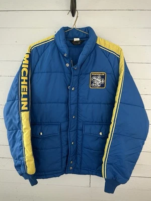 Vintage Michelin Man Racing Puffer Jacket M - Image 1 of 4