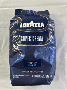 Super Crema Roast Whole Bean Coffee by Lavazza - 35.2 oz Coffee - Picture 1 of 1