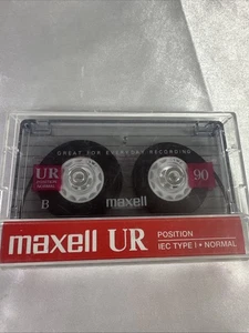 Cassette de audio de sesgo normal MAXELL UR 90 - Imagen 1 de 4