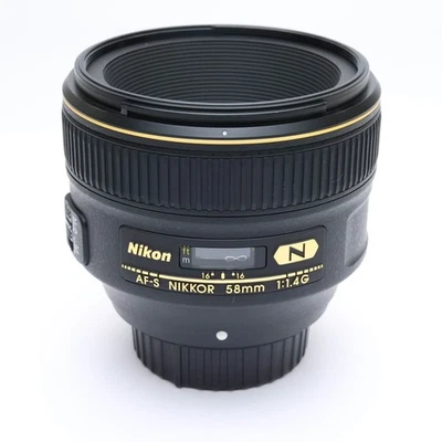 Nikon AF-S NIKKOR 58mm F/1.4G (Nikon F mount) -Near Mint- #41 - Image 1 of 4