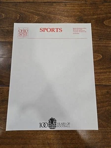The Ohio State University unbenutzter Briefkopf 100 Jahre Fußball - Bild 1 von 4