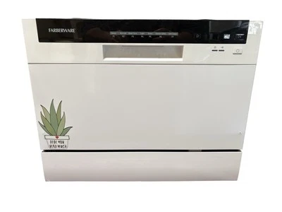 Farberware Lavavajillas Encimera Compacto FCD06ABBWHA Uso Ligero Excelente Estado Foto 1 de 4