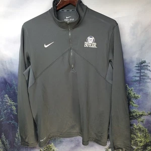 NIKE Butler Bulldogs Mens Size Large Pullover 1/4 Zip Logo Jacket - Picture 1 of 7