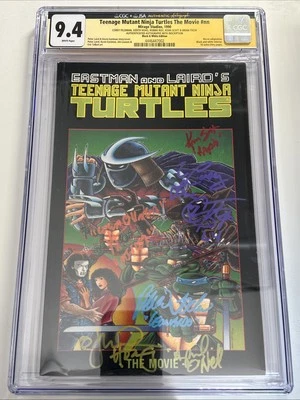 TMNT The Movie #nn - CGC JSA 5x Signed By Cast 🔥🔥 - Image 1 of 2