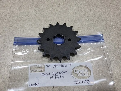 Honda CM 400 T CM400 1979 piñón de transmisión 16T #725,2-37 Foto 1 de 4