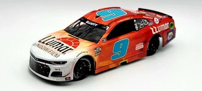 CHASE ELLIOTT 1/24 2021 LLUMAR COTA WIN GALAXY COLOR ELITE - Image 1 of 4