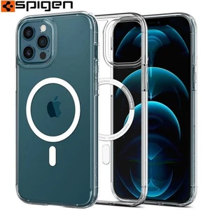 Custodia protettiva Spigen Ultra Hybrid Mag Magnetic iPhone 12/12 Pro custodia cellulare case - Foto 1 di 8