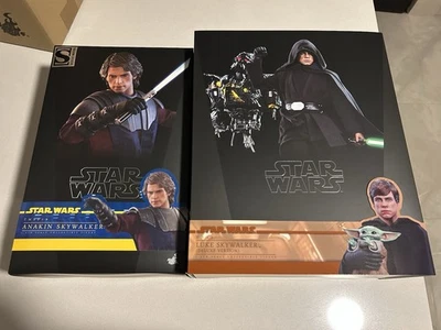 Hot Toys Anakin Skywalker Clone Wars & Luke Skywalker The Mandalorian DX23 Foto 1 de 4