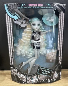 Monster High Carrete Drama Blanco y Negro Muñeca Azul Lagoona 2025 Juguete Nuevo - Imagen 1 de 11