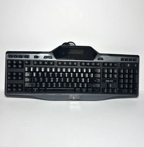 Logitech G510 Tastiera Gaming USB Cablata Display LCD Y-U0010 Nera TESTATA FUNZIONANTE - Foto 1 di 10