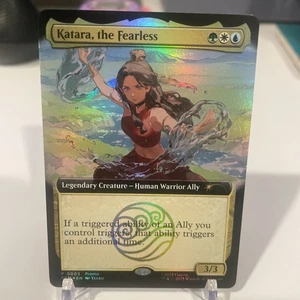SDCC Magic The Gathering Avatar Katara The Fearless Promo Karte - Bild 1 von 3