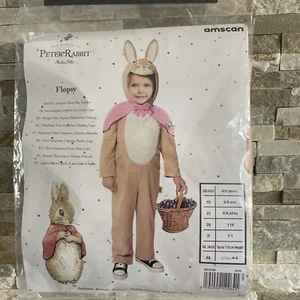 Amscan Official Flopsy dress up party Kids Childs Fancy Dress Costume Age 4-6 - Picture 1 of 6