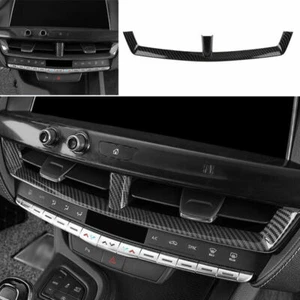 Central Console Air Outlet Vent Trim ABS Carbon Fiber For Cadillac CT5 2019-2020 - Picture 1 of 5