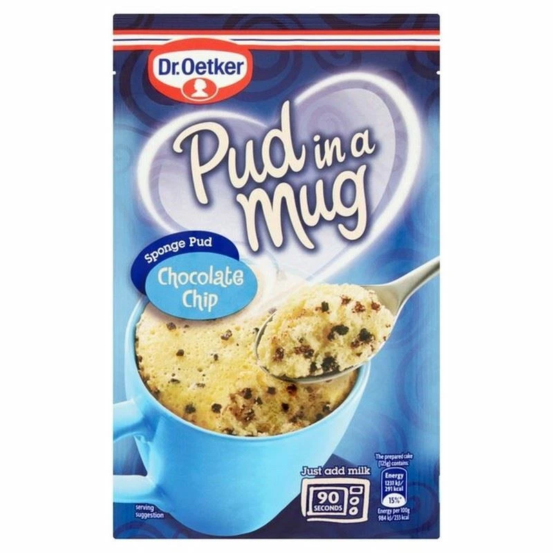Dr Oetker Pud in a Mug Chocolate Chip 70g - Image 1 of 1