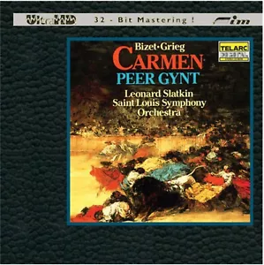 BIZET & GRIEG - CARMEN SUITE & PEER GYNT ULTRA HD CD [BRAND NEW] - Imagen 1 de 1