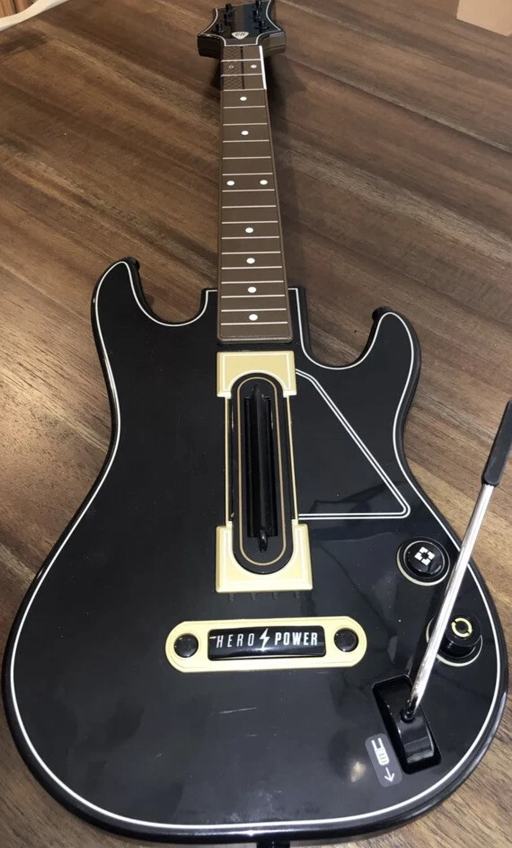 Activision Guitar Hero Power Wireless Guitar Xbox 360 PS3 654 W Strap No Dongle - Image 1 of 4