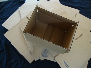 10 Corrugated Shipping Box 8x6x4 Cardboard Carton Packing Mailer Mailing Box  - Picture 1 of 1