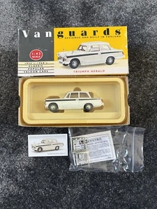 Vintage Vanguard's 1950,S Triumph Herald Classic Car Mint Boxed Diecast With... - Picture 1 of 10