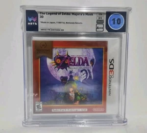 The Legend of Zelda Majora's Mask  Nintendo 3DS 2015 WATA Graded 10 A++ USA Link - Picture 1 of 2