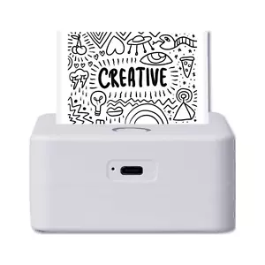 CORE Wireless Portable Thermal Printer Label Maker, Paper Included.  CTP500PR - Picture 1 of 33