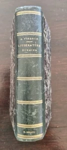 Histoire de la littérature Romaine par Alexis Pierron (Hachette 1881) - Imagen 1 de 3
