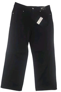 NWT! Express Women's Black Straight Ankle High Rise Stretch Pants - Size 10 - Picture 1 of 6
