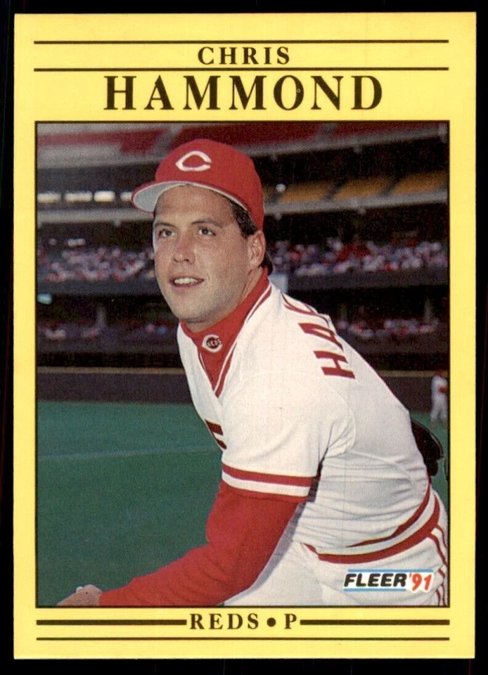 1991 Fleer Chris Hammond Baseball Cards #65 - Image 1 of 2