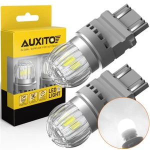 LED DRL US Day Time Running Lights Lamps Bulbs 3157 3156 Super 3057 Bright White - Picture 1 of 10