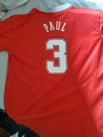 Chris Paul Houston Rockets Red #3 Youth XL Used Jersey Cover
