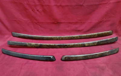 PANEL PUERTA DELANTERA Y TRASERA IZQUIERDA Y DERECHA BMW 328 335 E92 E93 CUBIERTA PANEL MOLDURA MADERA Foto 1 de 4