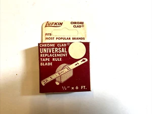 Cinta métrica de repuesto universal Lufkin 1/2" x 6 pies se adapta a la mayoría de las marcas stock antiguo - Imagen 1 de 3