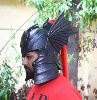 Casco Armadura Demonio Targaryen Réplica Casa del Dragón Casco Foto 1 de 4
