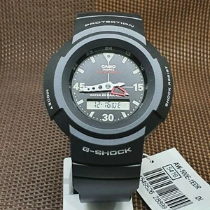 Reloj deportivo Casio G-Shock AW-500E-1E negro resina analógico digital para hombre AW-500E - Imagen 1 de 6