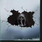 Halloween Car Sticker Grim Reaper Hush Gesture Rear Window Decal (30x20cm)