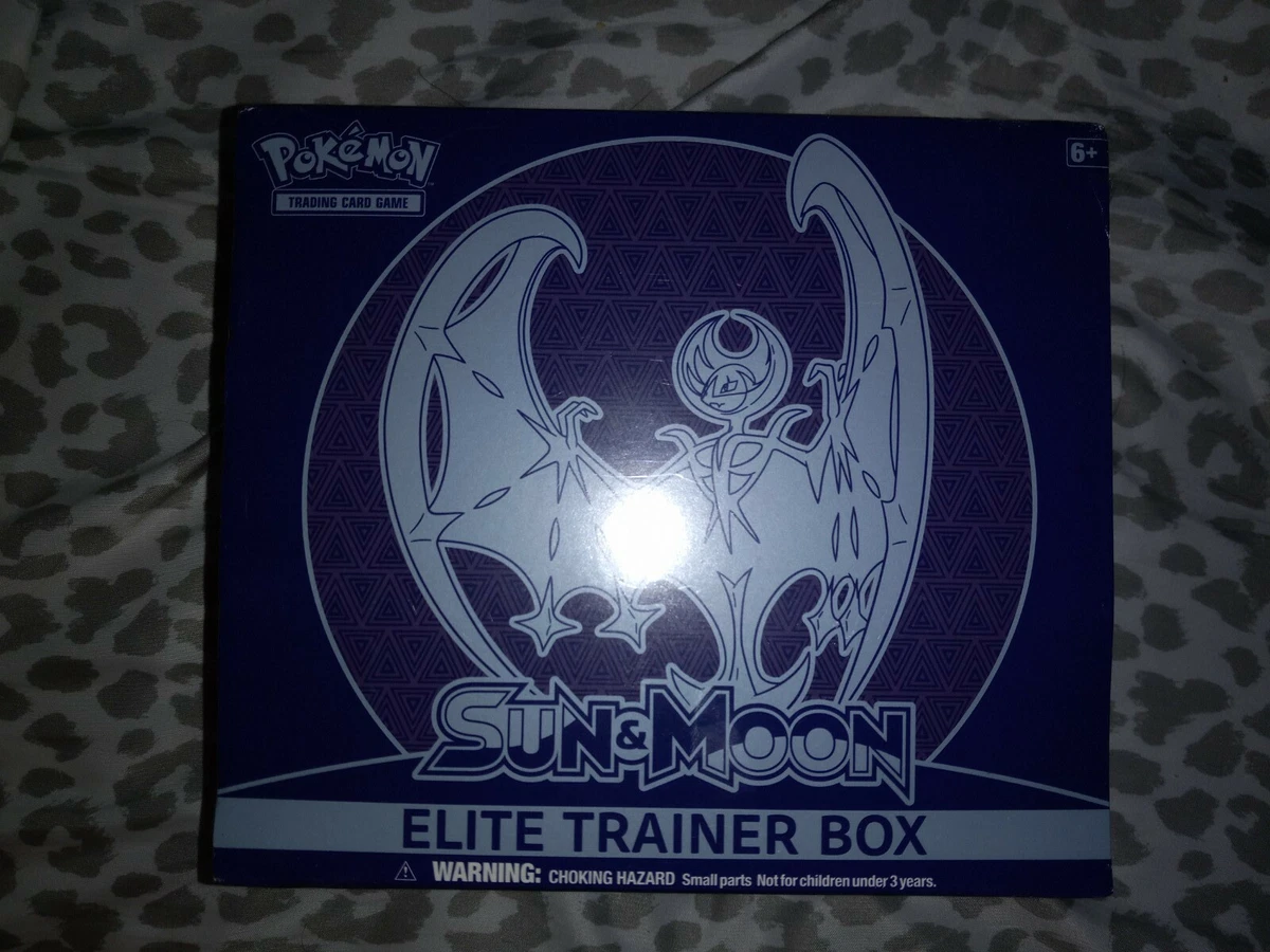 Pokemon Tcg Sun Moon Base Lunala Factory Sealed Elite Trainer Box Etb Purple Dinner8pm Com