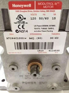 Honeywell Servo Actuator M7284C1000 120V Proportional Actuator Motor Operator - Picture 1 of 2