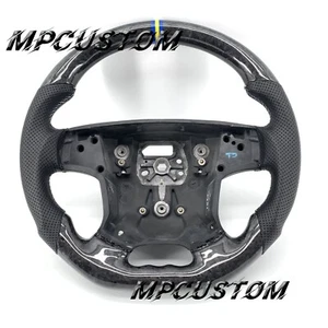 MPcustom 100% Real Carbon fiber Steering Wheel fit For Volvo S80 2007 - 2008 - Picture 1 of 9