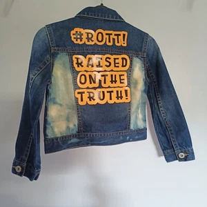 Customized preloved Kids Denim Jacket - Picture 1 of 2